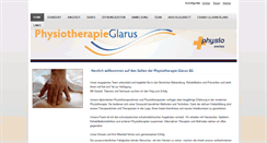 Desktop Screenshot of physioglarus.ch